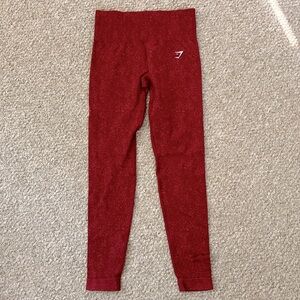 Gymshark Adapt Leggings - red